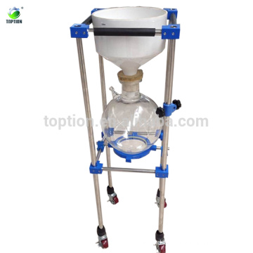 TOPTION Borosilicato de vidro nutsche Vácuo Nutsch filter / Filtration equipment laboratory